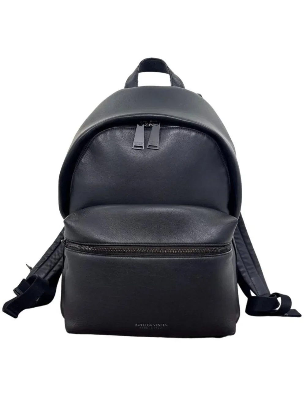 Bottega Veneta Super Leather Backpack Black